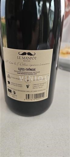 Linguadoca e Rossiglione Côtes de Thongue Le Manpot Senza annata