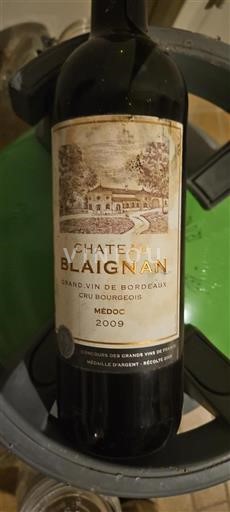 Bordeaux Médoc Cru Bourgeois Château Blaignan 2009