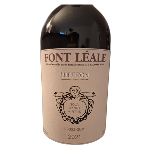 Vallée du Rhône Luberon Font Léale Classique 2021