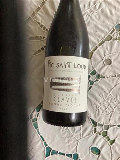 Languedoc Pic-saint-loup Clavel Bonne Pioche 2020
