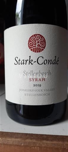 Regione Costiera Stellenbosch Stark-Condé Syrah 2019