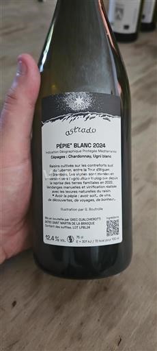 Provenza, bassa valle del Rodano, Corsica Mediterraneo Astrado Pépie Blanc 2024