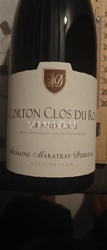 Bourgogne Grand Cru Domaine Maratray-Dubreuil Corton Clos du Roi 2020