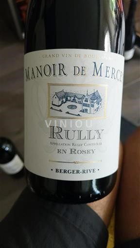 Bourgogne Rully Premier Cru Manoir de Mercurey En Rosey Non Millésimé