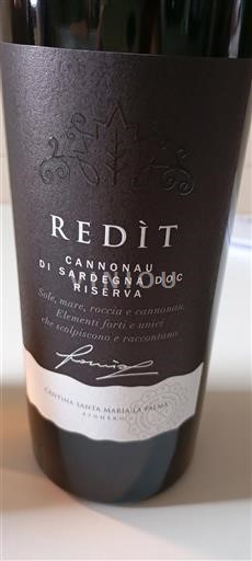Sardegna Non specificato Cantina Santa Maria La Palma Redit 2019