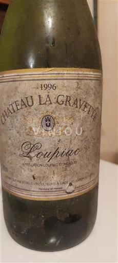 Bordéus Loupiac Château La Gravette 1996