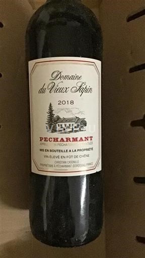South West Pécharmant Domaine Vieux Sapin 2018