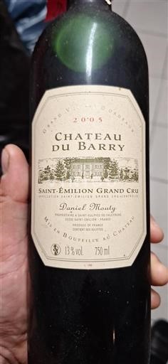 Bordeaux Saint-Émilion Grand Cru Château Barry 2005
