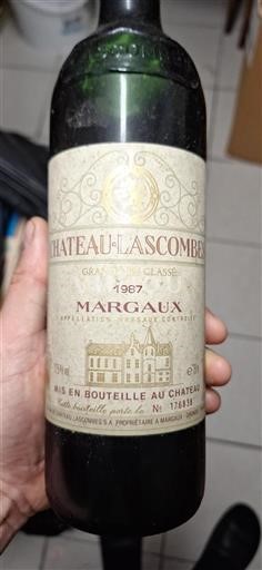 Bordeaux Margaux Grand Cru Château Lascombes 1987