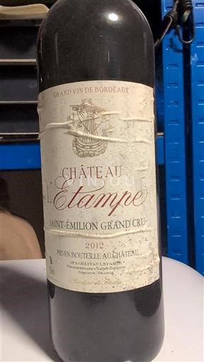 Burdeos Saint-Émilion Grand Cru Château L'Étampe 2012