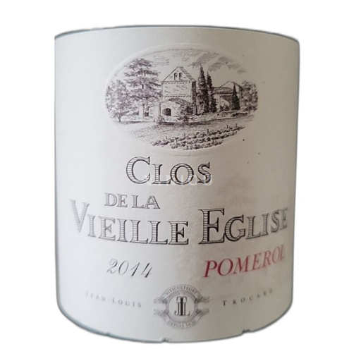 Bordeaux Pomerol Clos de la Vieille Eglise 2014