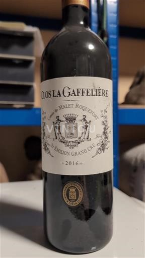 Bordeaux Saint-Émilion Grand Cru Clos La Gaffelière 2016