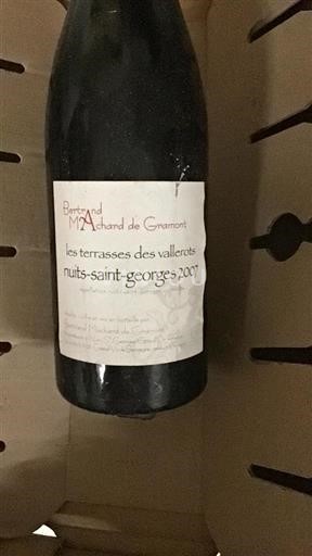 Bourgondië Nuits-saint-georges Bertrand Machard de Gramont Les Terrasses des Vallerots 2007