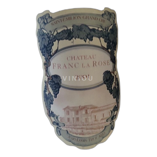 Burdeos Saint-Émilion Gran Cru Château Franc La Rose 2001