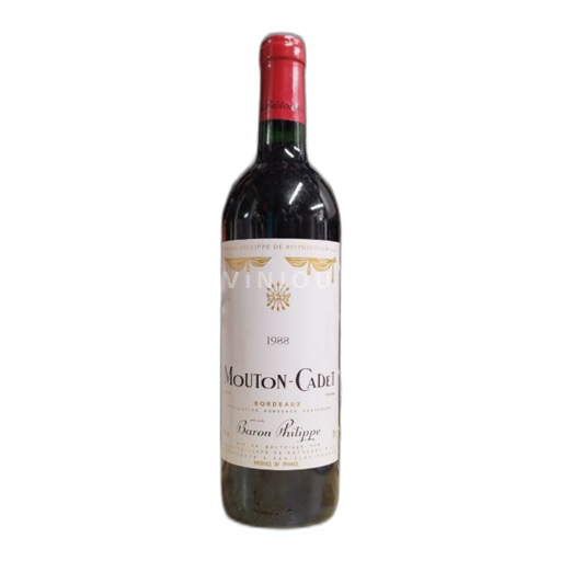Beaujolais Mouton cadet Baron Philippe 1988