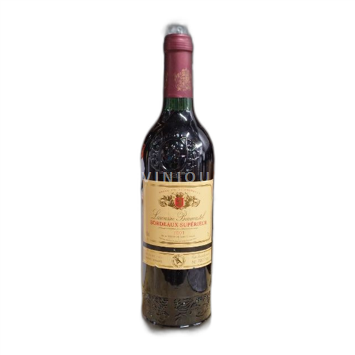 Bordéus Laroussie Beaucastel Bordeaux supérieur 2001