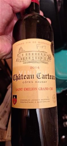 Bordeaux Saint-Émilion Grand Cru Château Carteau 2014
