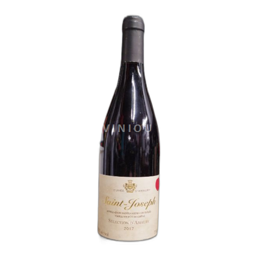 Vin Rouge sec Cuvée d'Amaury Saint Joseph 2017 France Vallée du Rhône