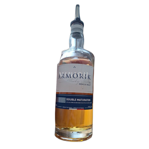 Whisky Single Malt Whisky double maturation  Armorick 5a France Brittany