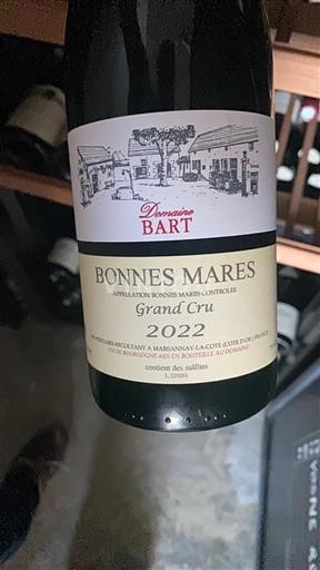Borgogna Bonnes-mares Grand Cru Domaine Bart 2022