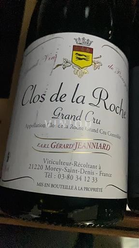 Bourgogne Clos-de-la-roche Grand Cru E.A.R.L. Gérard Jeanniard 2005