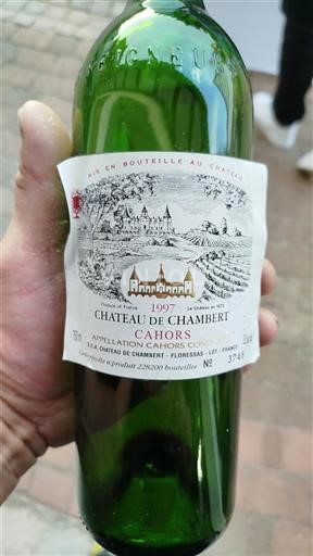 Sudoeste Cahors Château Chambert 1997