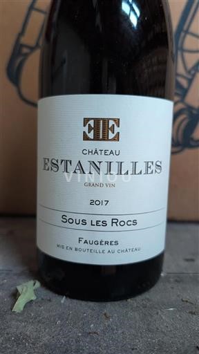 Languedoc Faugères Château Estanilles Sous les Rocs 2017