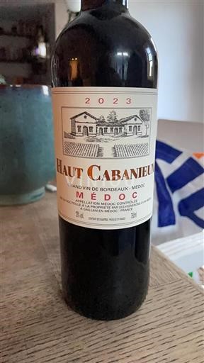 Bordeaux Médoc Haut Cabanieux 2023