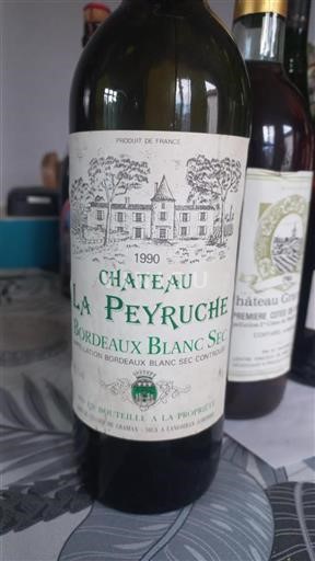 Bordeaux Bordeaux White Château La Peyruche 1990