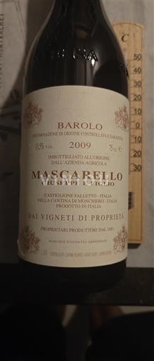 Piemonte Barolosta Mascarello Giuseppe e Figlio 2009