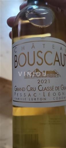 Bordeaux Pessac-Léognan Grand Cru Château Bouscaut 2021