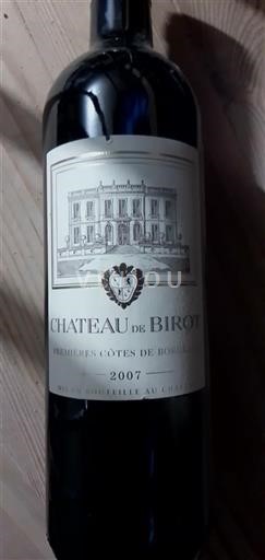 Bordeaux Premières-côtes-de-bordeaux Château Birot 2007