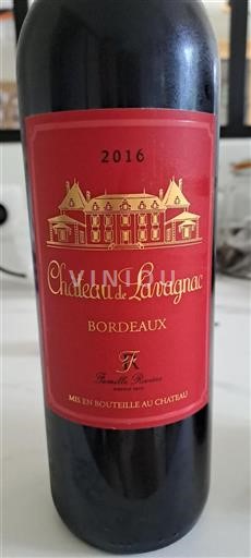 Bordeaux Château Lavagnac 2016