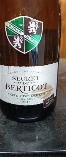 Zuidwest-Frankrijk Côtes-de-duras Berticot Secret de Berticot 2013