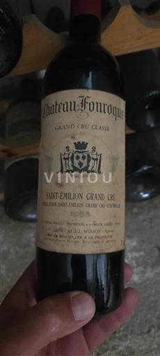 Bordeaux Saint-Émilion Grand Cru Grand Cru Château Fonroque 1986