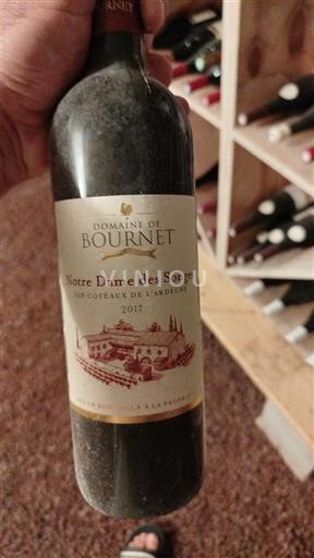 Alps and Rhodanian Region Coteaux de l'Ardèche Domaine Bournet Notre Dame des Songes 2017