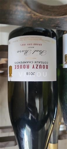 Champagne Coteaux Champenois Grand Cru Paul Bara Bouzy Rouge 2018
