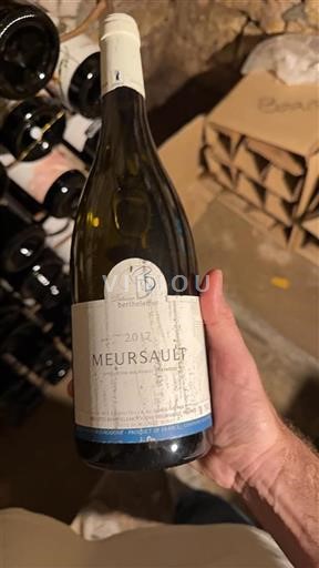 Borgonha Meursault Domaine Berthelemot 2017