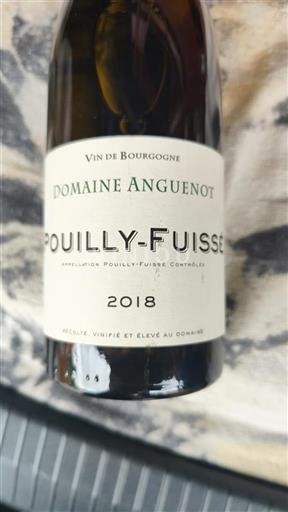 Burgundi Pouilly-fuissé Domaine Anguenot 2018