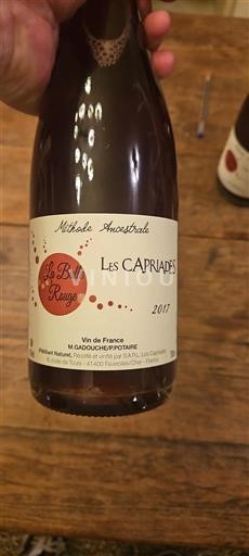 Valle del Loira No especificado Les Capriades La Bulle Rouge 2017