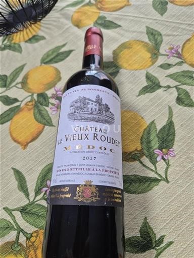 Bordeaux Médoc Château Le Vieux Roudey 2017
