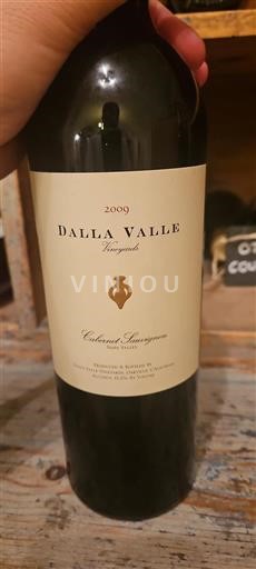 California AVAs Napa Valley Dalla Valle Vineyards Cabernet Sauvignon 2009