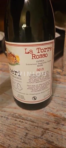 Vin Rouge sec Rosso La Torre 2015 Italie Ombrie