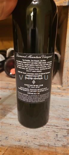 California AVAs Napa Valley Diamond Mountain Vineyard Constant Claret 2007
