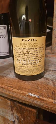 AVA californiane Sonoma Coast DuMOL Isobel 2012