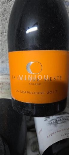 Vin Rouge sec La Crapuleuse La Grande Sieste 2017 France Languedoc AOC