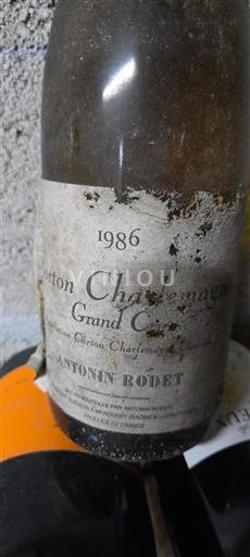 Burgundsko Corton-Charlemagne Grand Cru Antonin Rodet 1986