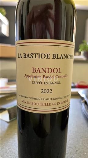 Provence Bandol La Bastide Blanche Estagnol 2022