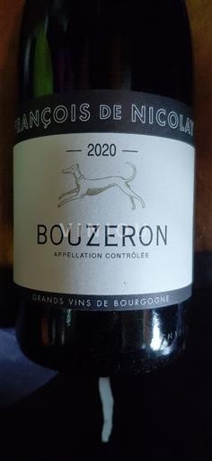 Borgogna Bouzeron François de Nicolay 2020