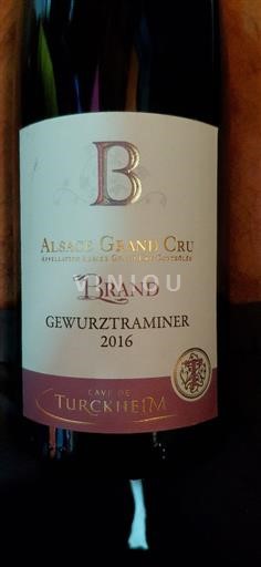 Alsazia Alsazia Grand Cru Grand Cru Cave de Turckheim Brand 2016